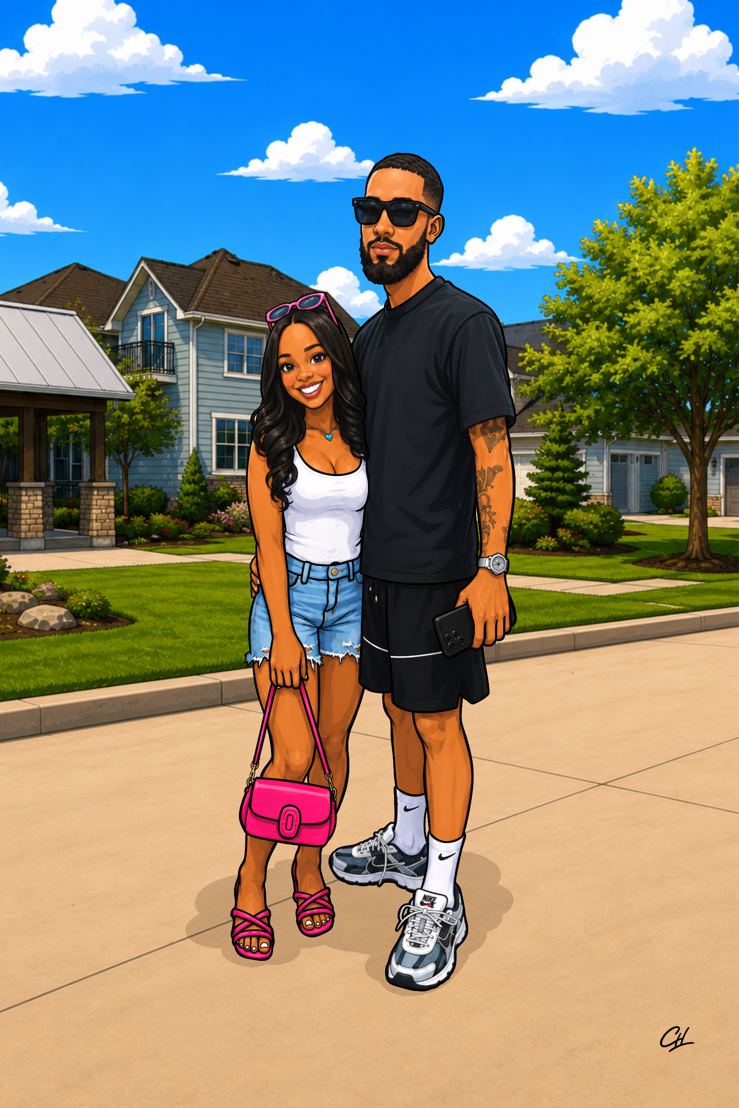 Custom Cartoon Portrait