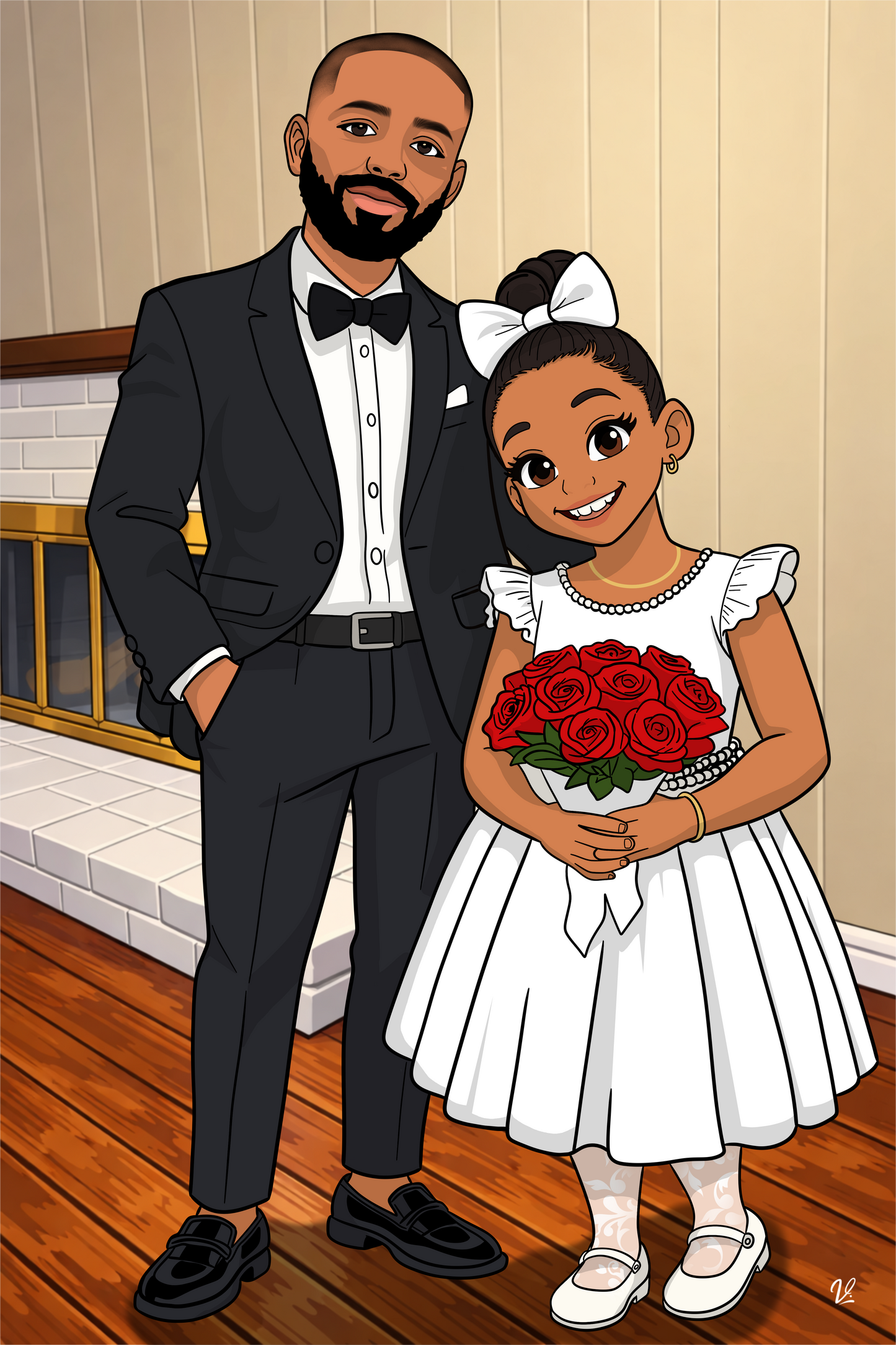 Custom Cartoon Portrait