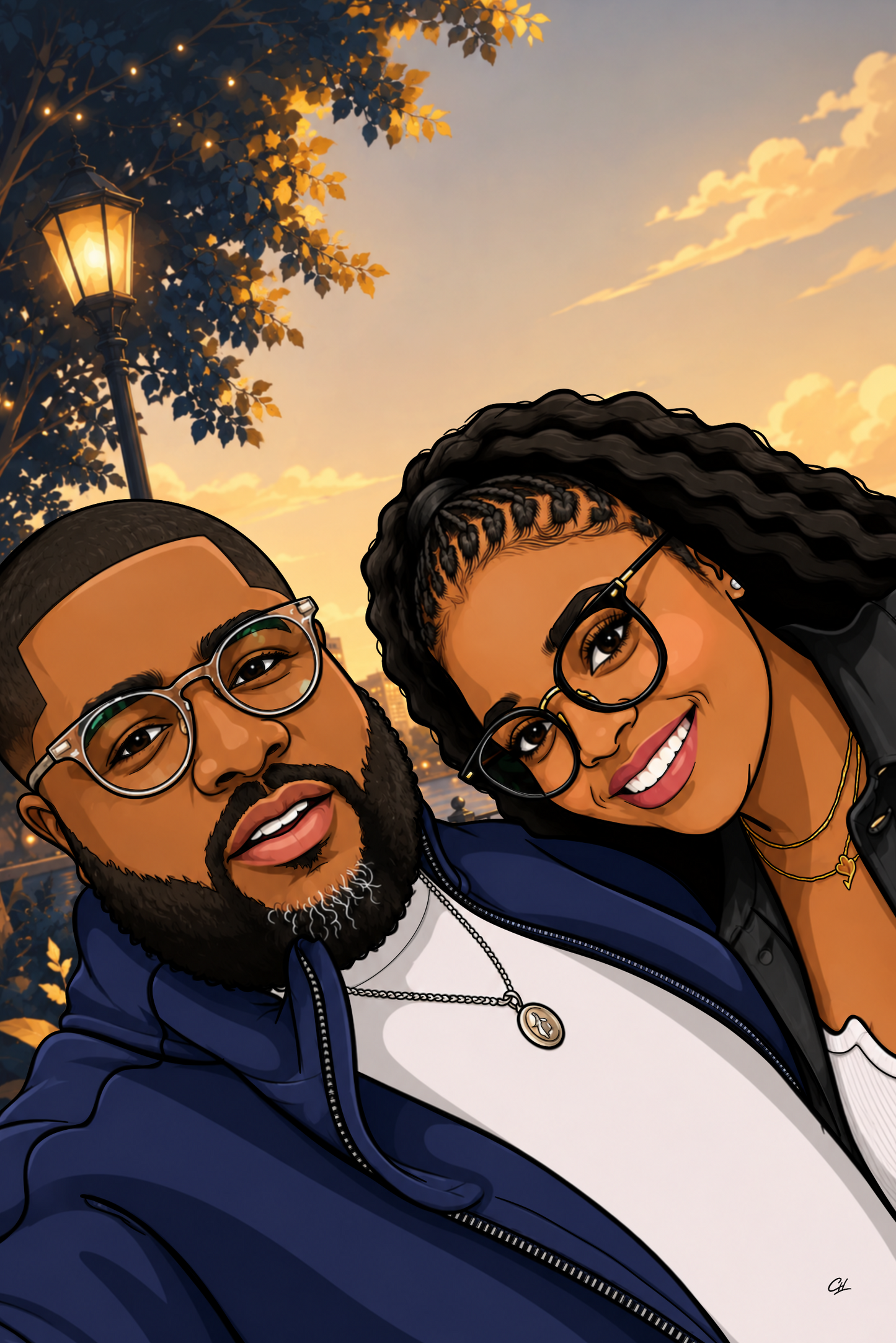 Custom Cartoon Portrait